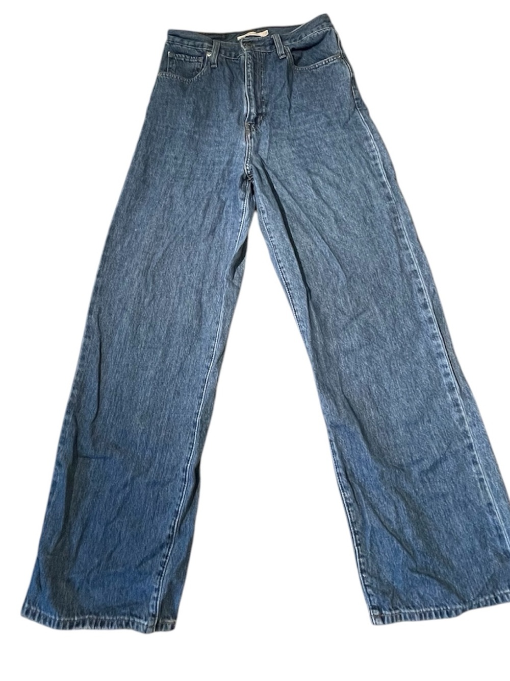 Levi’s High Waisted Straight Blue Denim Jeans 28 Women’s